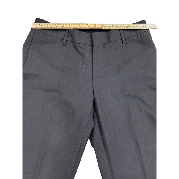 Gap Perfect Trouser Black Pants Size 0R Stretch - Picture 8 of 10